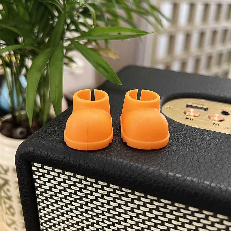 (only-clothes)[Only Shoes] Labubu Shoes Doll Short Boots Rain Boots 17cm Dress-Up Doll Accessories