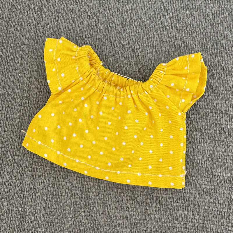 (Only-Clothes) 17cm Automobiles Curtain Cloth Pendant Doll Clothes Accessories Shorts Keychain Air Cotton Small Underpants Cloth Soft Toy Replacement