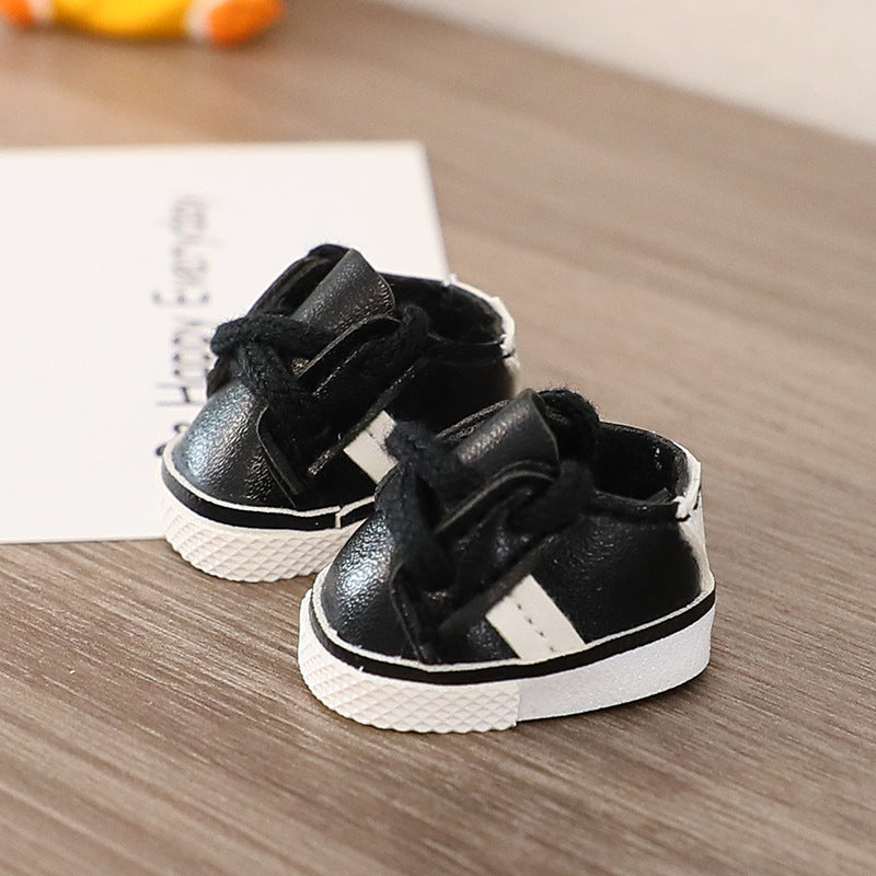 (only-clothes) Suitable for Labubu Doll Shoes Collection First Second Third Generation Keychain Blind Box Labubu Shoes Dress-Up Toy Shoes Only