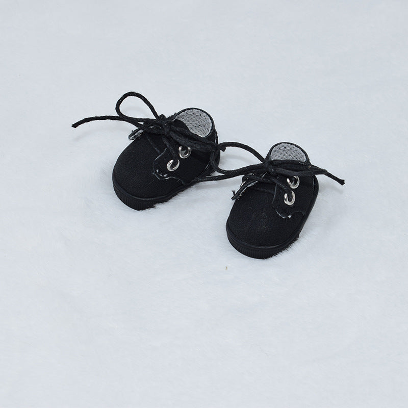 (only-clothes) Labubu Doll Shoes Collection 17CM Keychain Blind Box Labubu Replacement Shoes Doll Dress-Up Toy Shoes