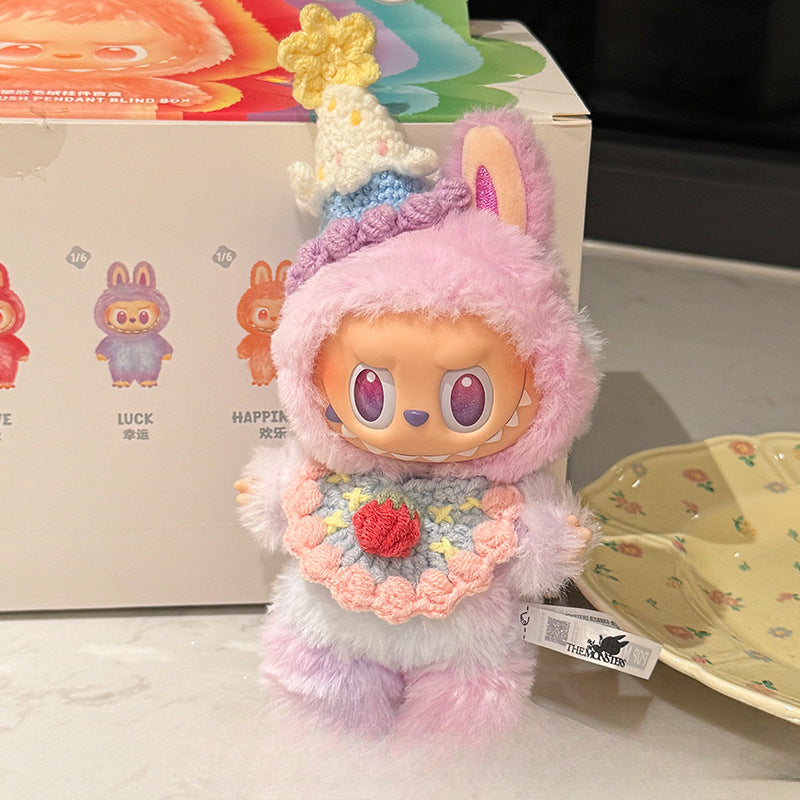(only-clothes) Labubu Doll Clothes Labubu First Generation Third Generation Sitting Party Clothes Doll Replacement Dress Original Doll Clothes