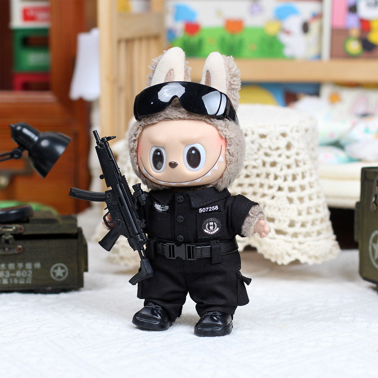 (only-clothes) Only Clothes] One/Three Generations Labubu Doll Clothes Vinyl Doll Clothes Star Wars Macaron