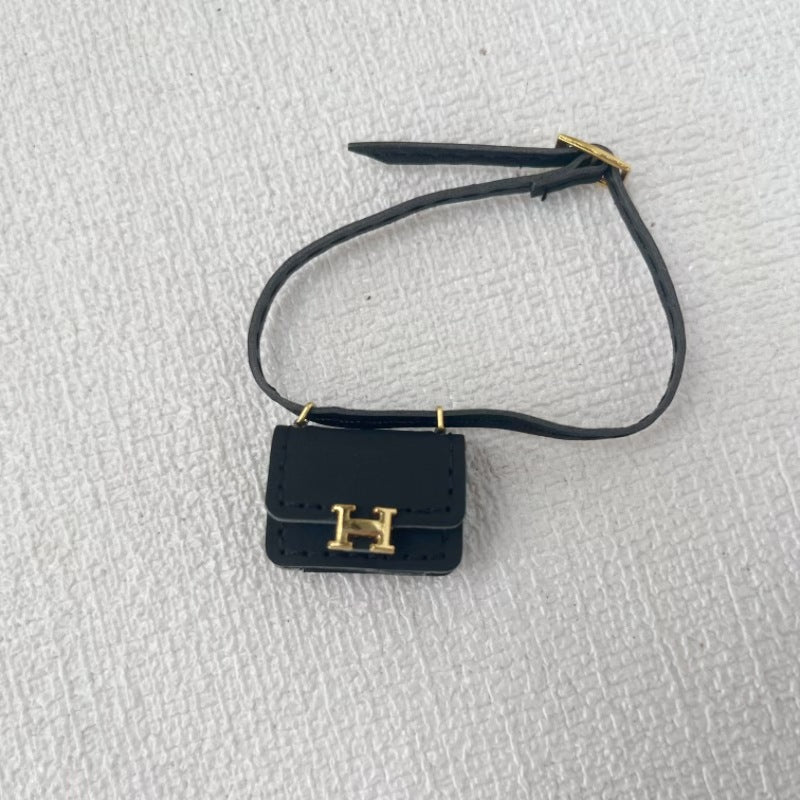 (only-clothes) Only Bag 17cm Labubu First Second Third Generation Decorative Adjustable Bag Cute H Family Bag Doll Accessories