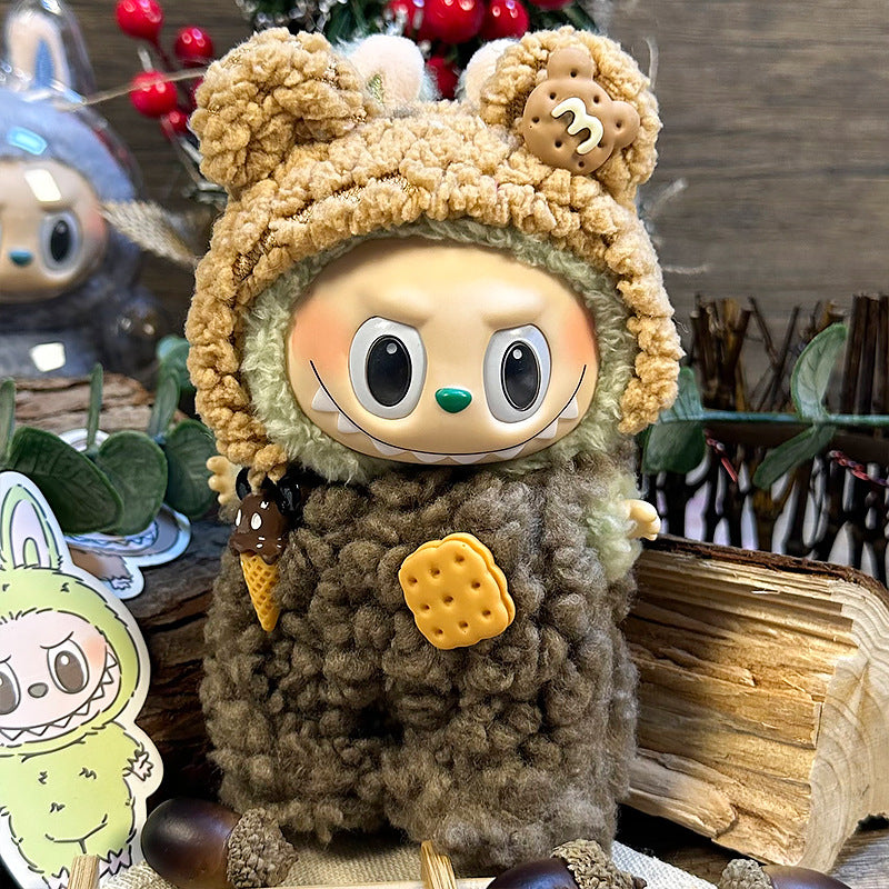 (only-clothes)Only applicable to clothing labubu Sitting Party Baby Clothes First, Second, and Third Generation Blind Box Labubu Baby Clothes Plush