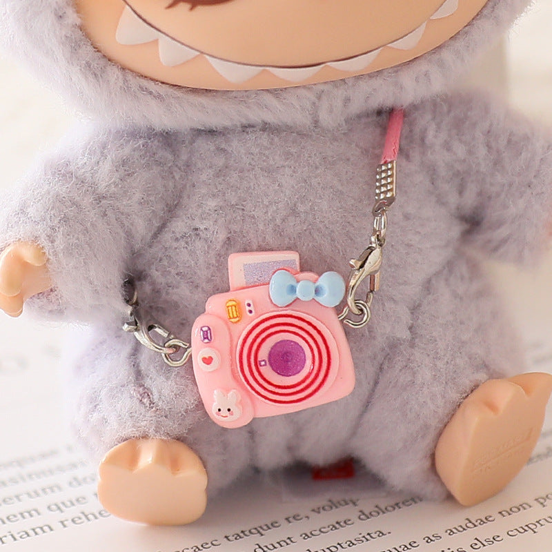 (only-clothes) Suitable for Labubu Doll Shoes Collection First Second Third Generation Keychain Blind Box Labubu Shoes Dress-Up Toy Shoes Only