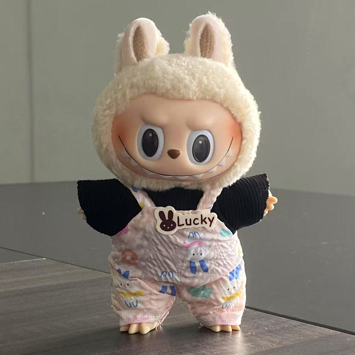 Labubu Doll Clothes Labubu Clothes 17cm First Second Third Generation Plush Vinyl Doll Dress Up Outfit Set 