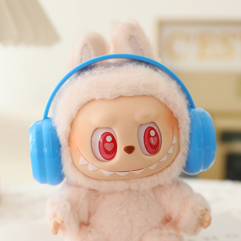 (only-clothes) Suitable for Labubu Doll Shoes Collection First Second Third Generation Keychain Blind Box Labubu Shoes Dress-Up Toy Shoes Only