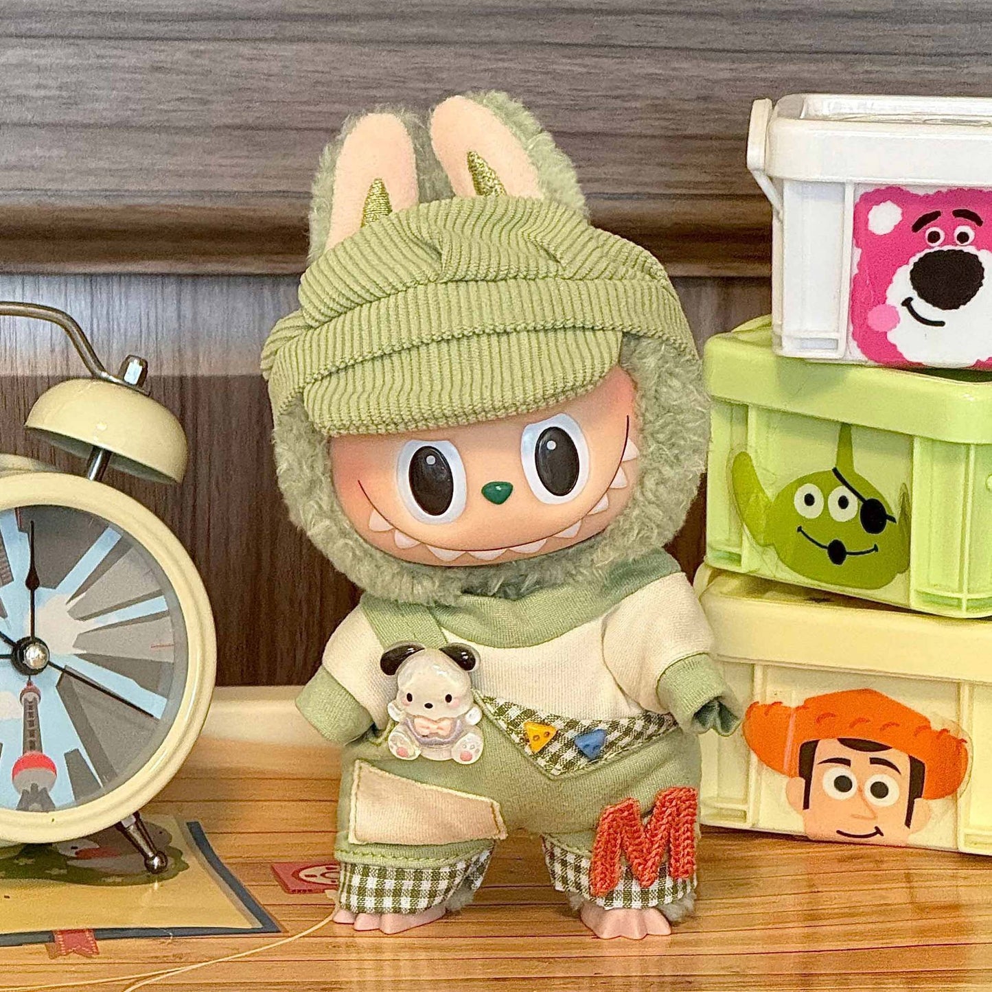 (only-clothes) Suitable for Labubu Sitting Party Baby Clothes First Second Third Generation Labubu Clothing Set Accessories and Peripheral
