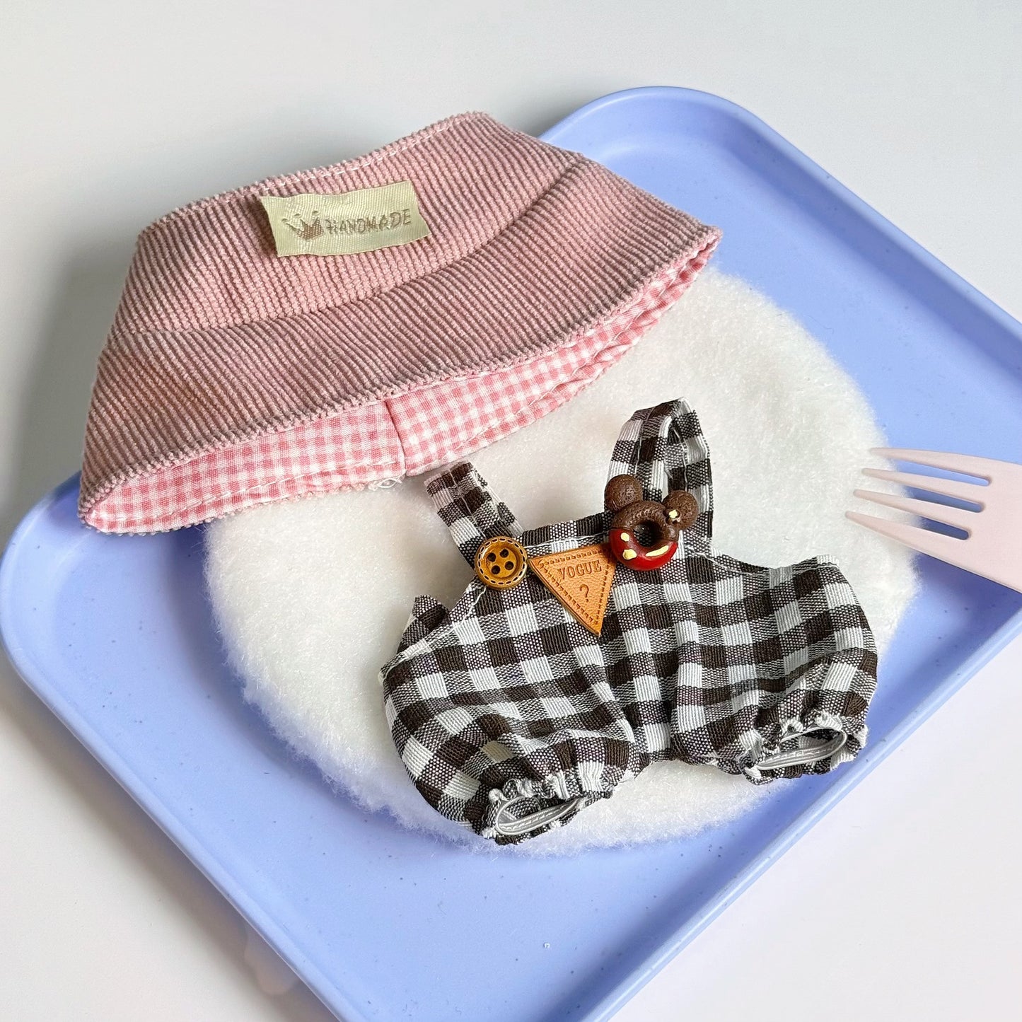 Clothes Only Suitable for 17cm Labubu Vinyl Doll Plush Toys and Other Wearable Outfit Changeable Toys 