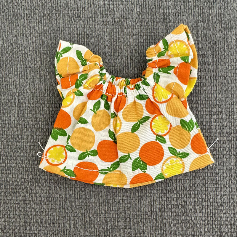 (Only-Clothes) 17cm Automobiles Curtain Cloth Pendant Doll Clothes Accessories Shorts Keychain Air Cotton Small Underpants Cloth Soft Toy Replacement