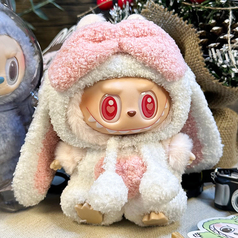 (only-clothes)Only applicable to clothing labubu Sitting Party Baby Clothes First, Second, and Third Generation Blind Box Labubu Baby Clothes Plush