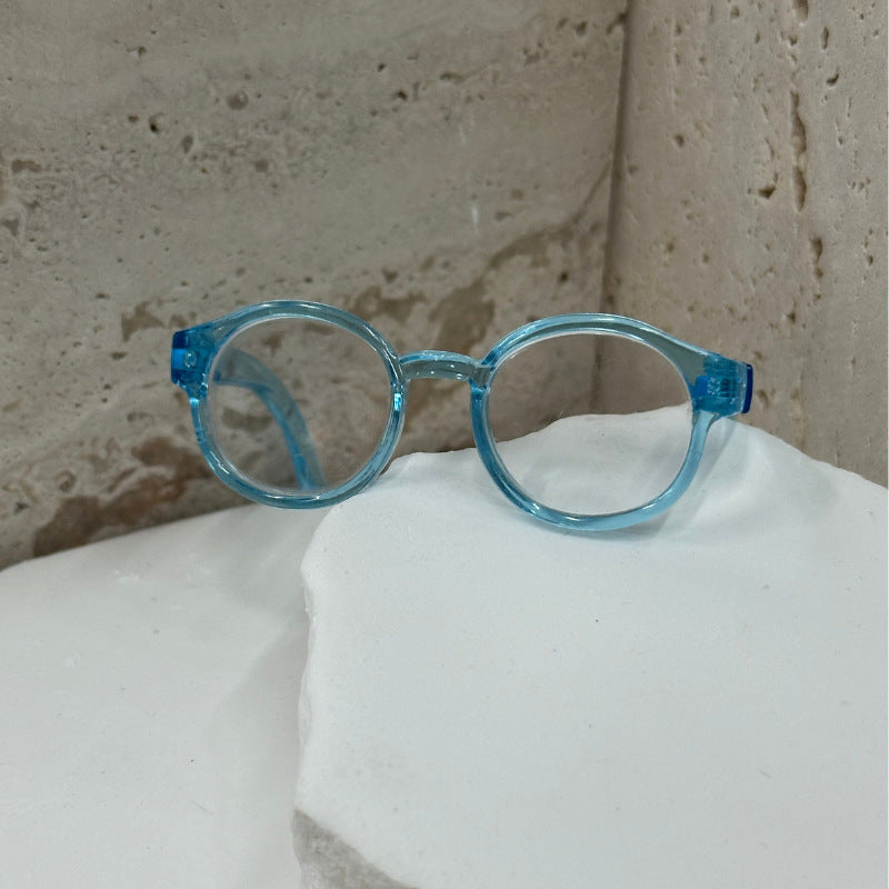 (only-clothes) Labubu Glasses EXO Doll Mini Glasses Toy Accessories 1/3 BJD Doll 60cm Leaf Loli 6.5 Length