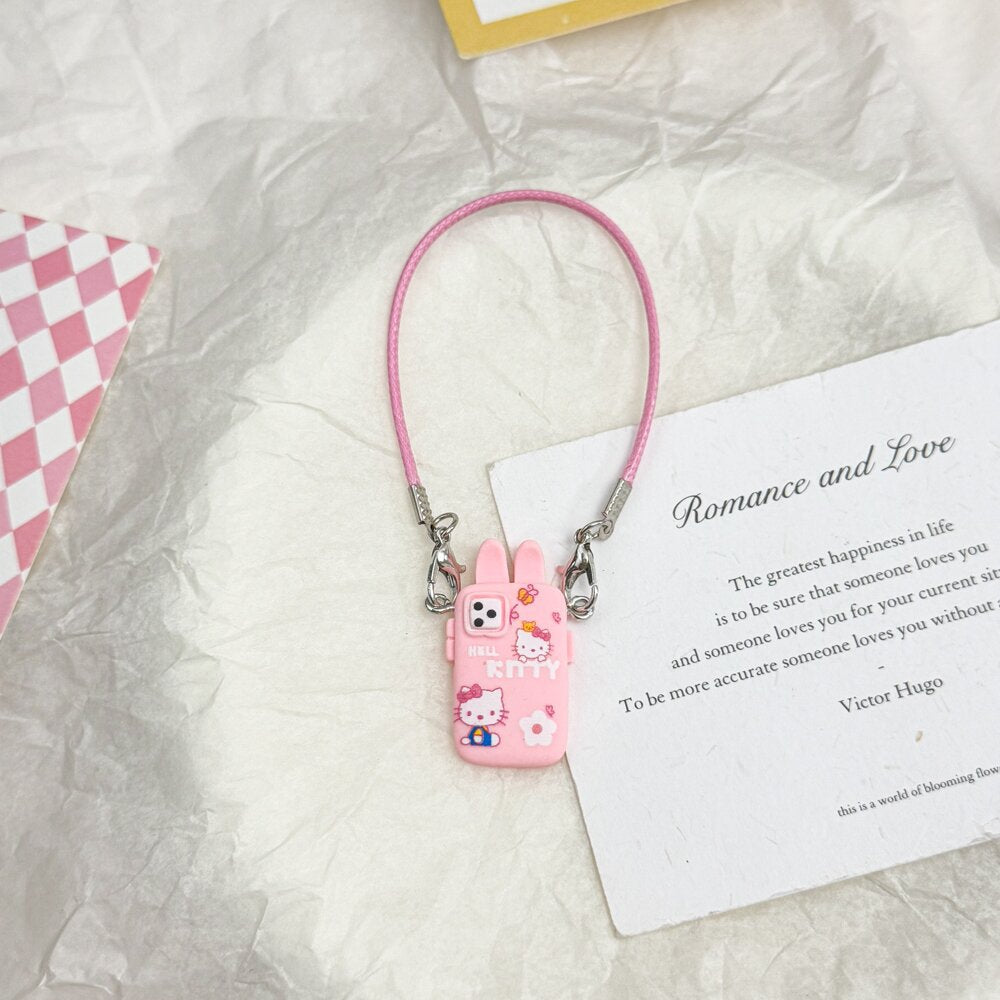 (only-clothes) Dollhouse Mini Cartoon Model Small Camera Bowknot Neck Hanging Accessory Doll Hanging Decoration Accessory