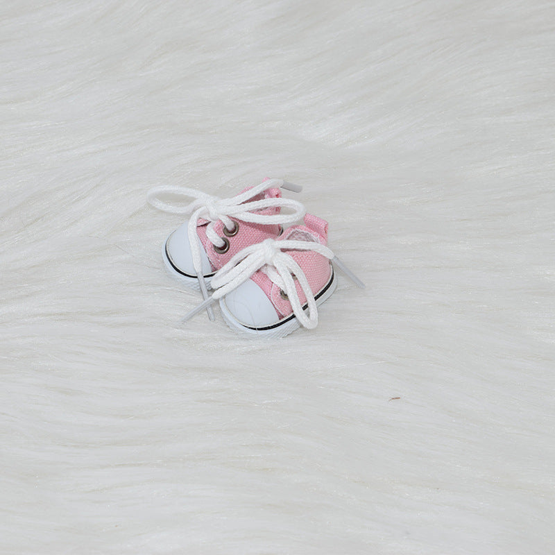 (only-clothes) Labubu Keychain Shoes 17CM Blind Box Labubu Dress-Up Toy Shoes 10CM Cotton Doll Shoes 3.8CM Shoes
