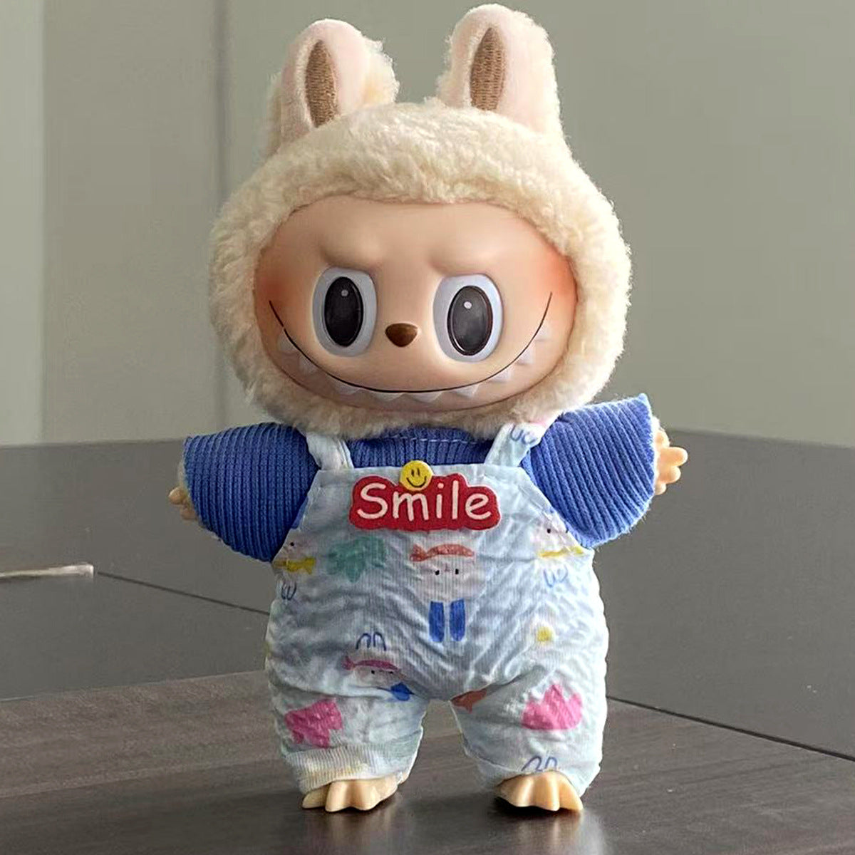 Labubu Doll Clothes Labubu Clothes 17cm First Second Third Generation Plush Vinyl Doll Dress Up Outfit Set 