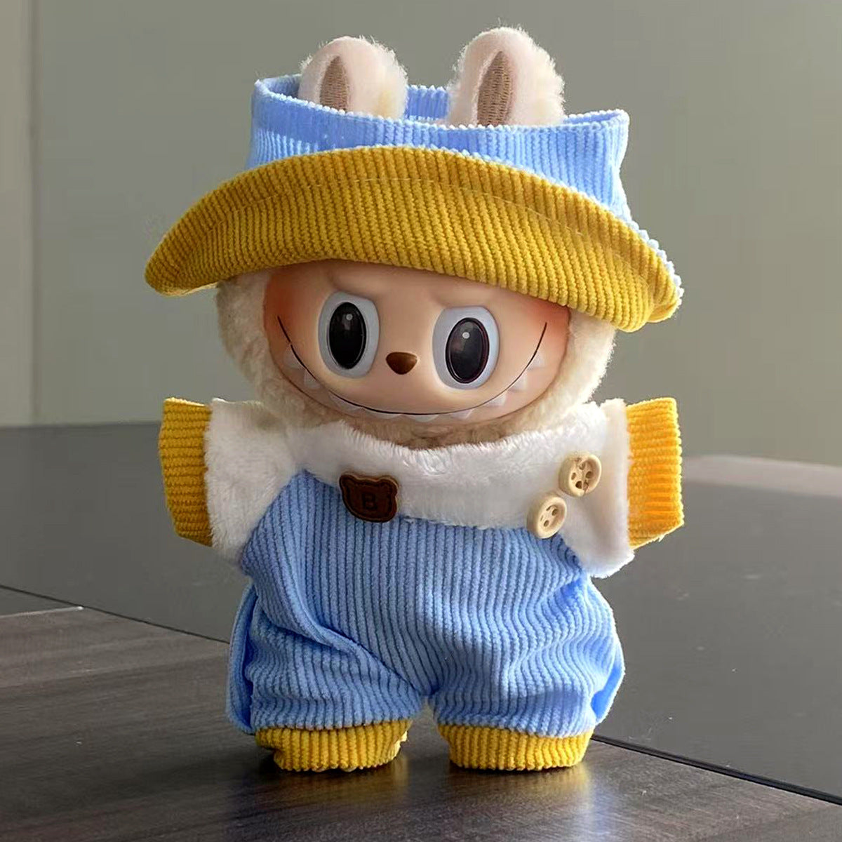 Labubu Doll Clothes Labubu Clothes 17cm First Second Third Generation Plush Vinyl Doll Dress Up Outfit Set 