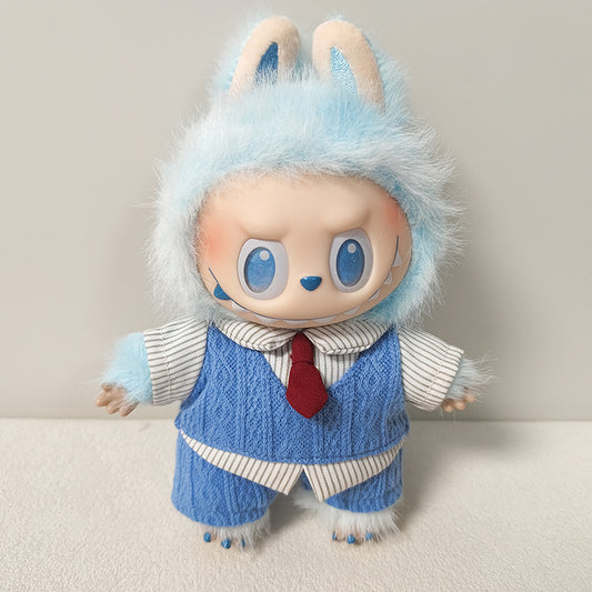 (only-clothes) Labubu Doll Clothes First Generation Second Generation Third Generation Labubu Academy Style Outfit Clothes Blind Box Accessories Replacement Accessories
