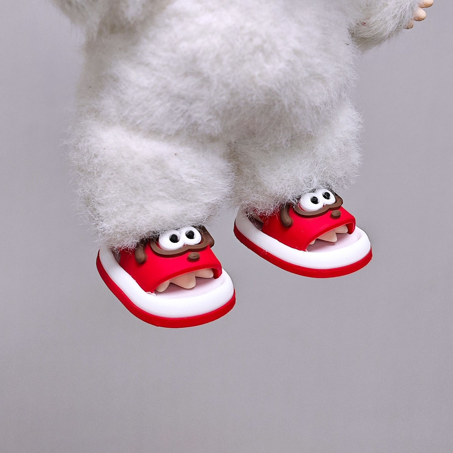 (only-clothes) Labubu Shoes Labubu Sandals 15cm 17cm Labubu Universal Shoes Doll 3.7cm Mini Sandals