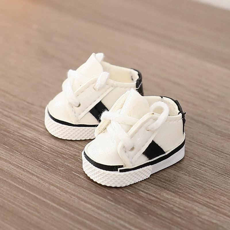 (only-clothes) Suitable for Labubu Doll Shoes Collection First Second Third Generation Keychain Blind Box Labubu Shoes Dress-Up Toy Shoes Only