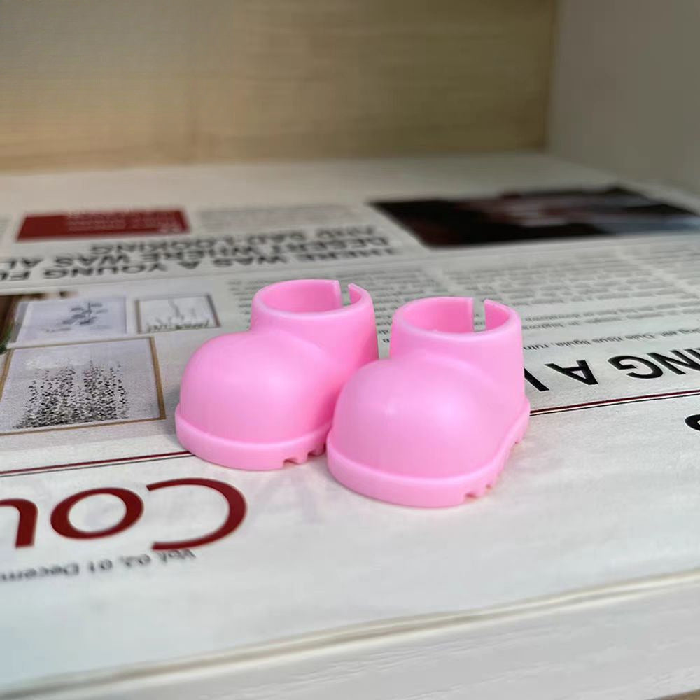 (only-clothes) First, Second, and Third Generation Labubu Doll DIY Multi-color Labubu Outfit Accessories Shoes Rain Boots Short Boots Wholesale