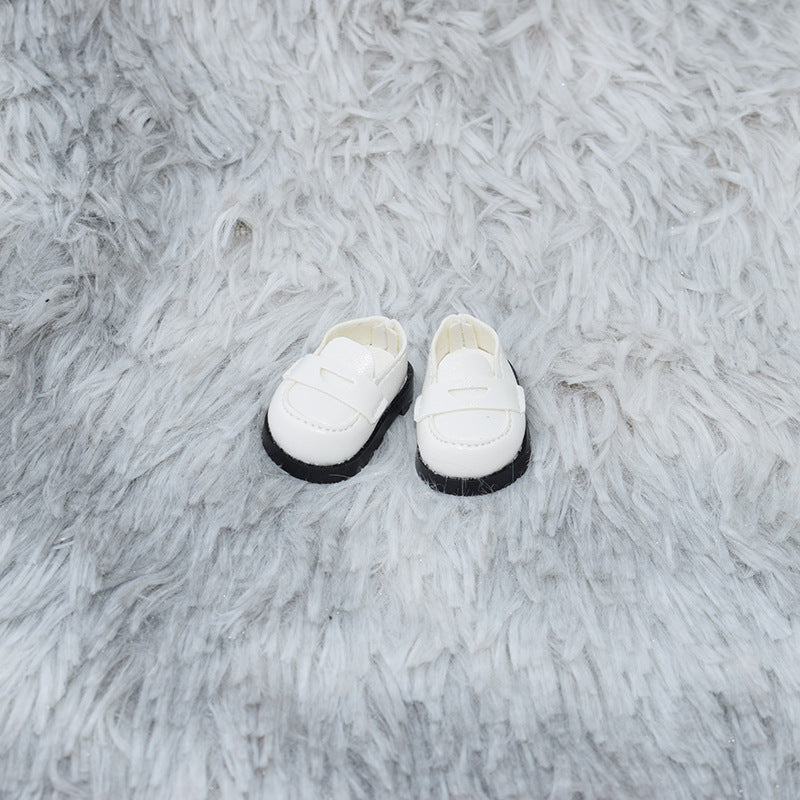 (only-clothes) Labubu Doll Shoes Collection 17CM Keychain Blind Box Labubu Replacement Shoes Doll Dress-Up Toy Shoes