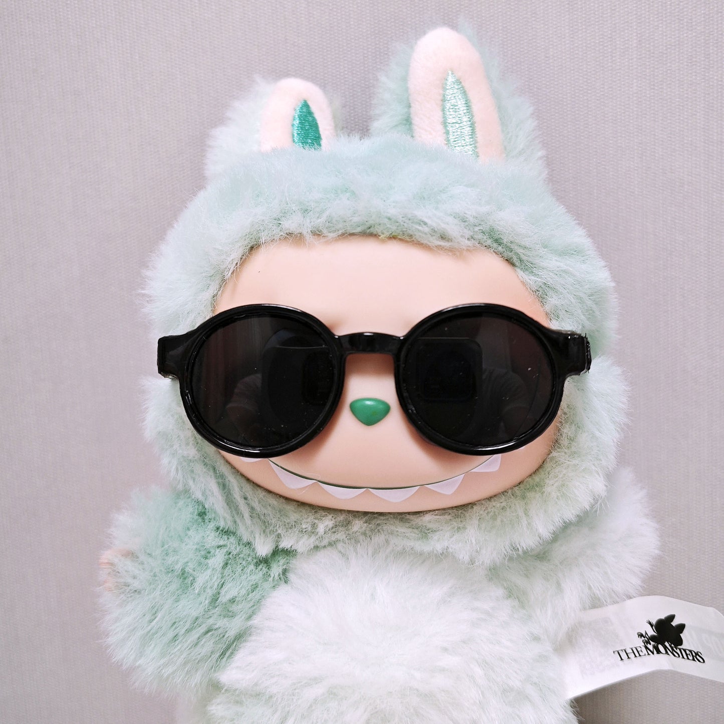 (only-clothes) First Generation Second Generation Third Generation Labubu Glasses Accessories Labubu Transparent Glasses Sunglasses Accessories 15cm 17cm