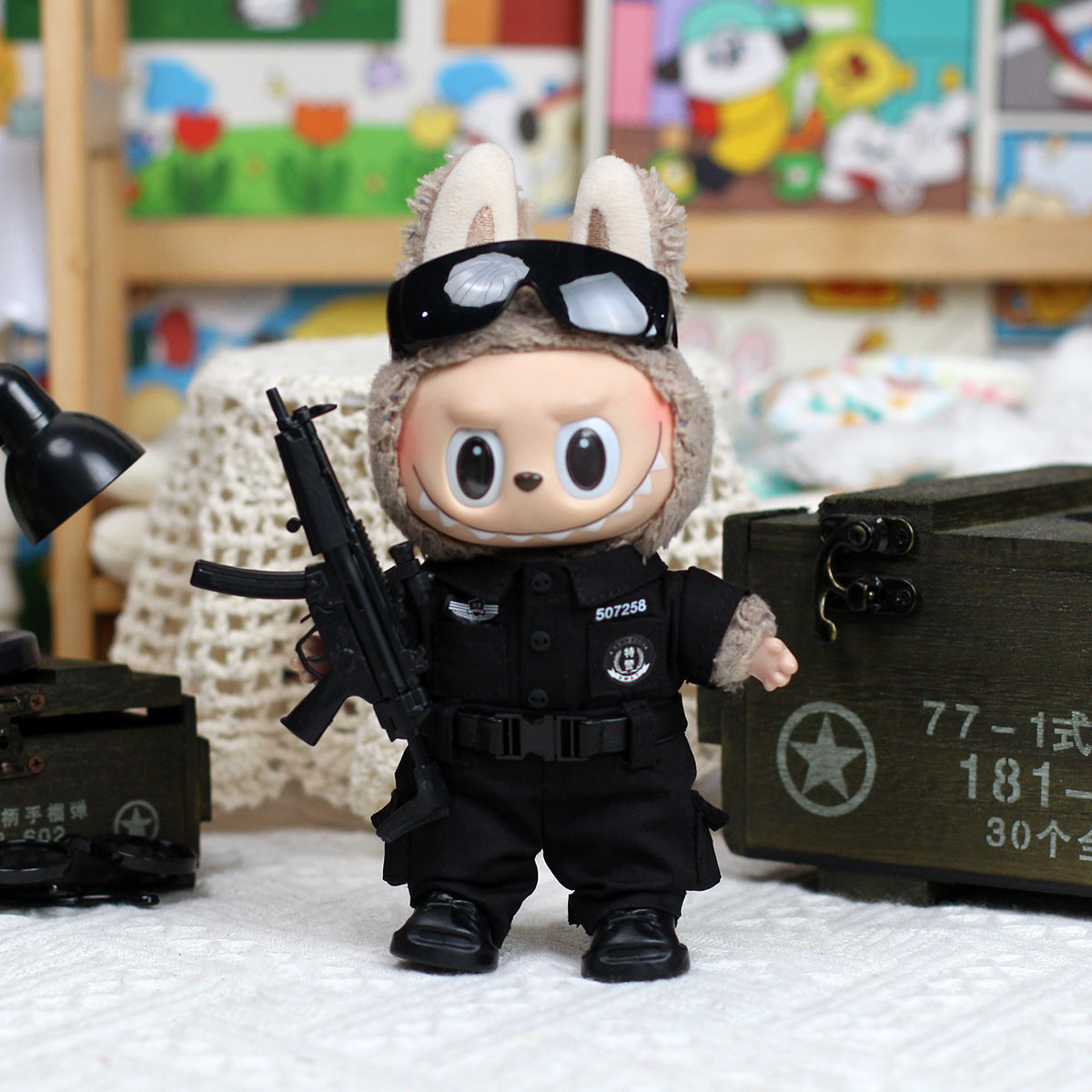(only-clothes) Only Clothes] One/Three Generations Labubu Doll Clothes Vinyl Doll Clothes Star Wars Macaron