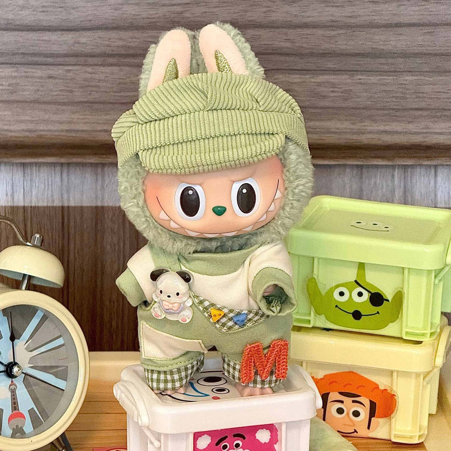 (only-clothes) Suitable for Labubu Sitting Party Baby Clothes First Second Third Generation Labubu Clothing Set Accessories and Peripheral