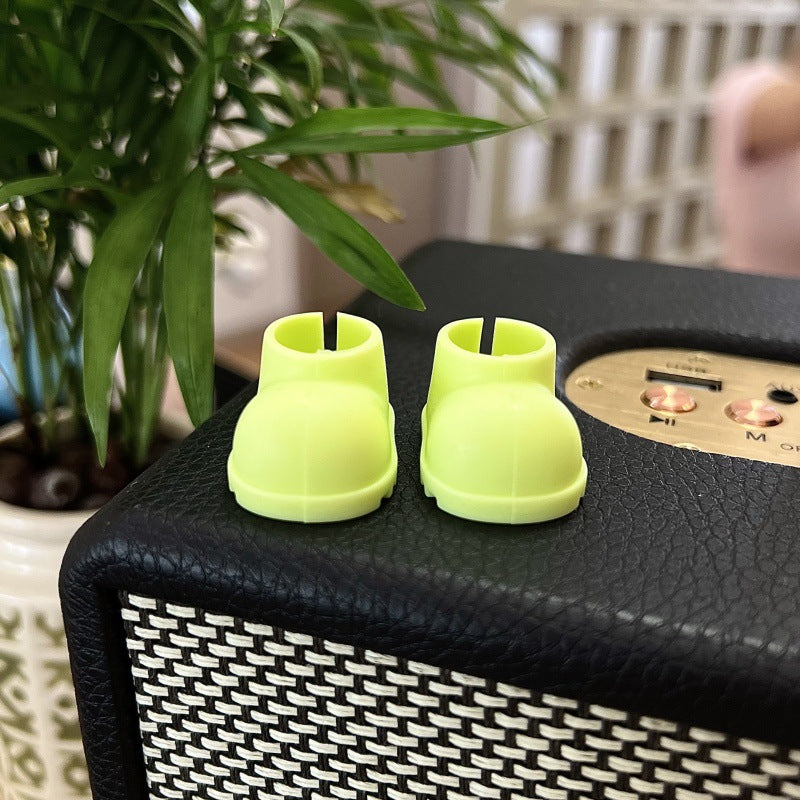 (only-clothes)[Only Shoes] Labubu Shoes Doll Short Boots Rain Boots 17cm Dress-Up Doll Accessories