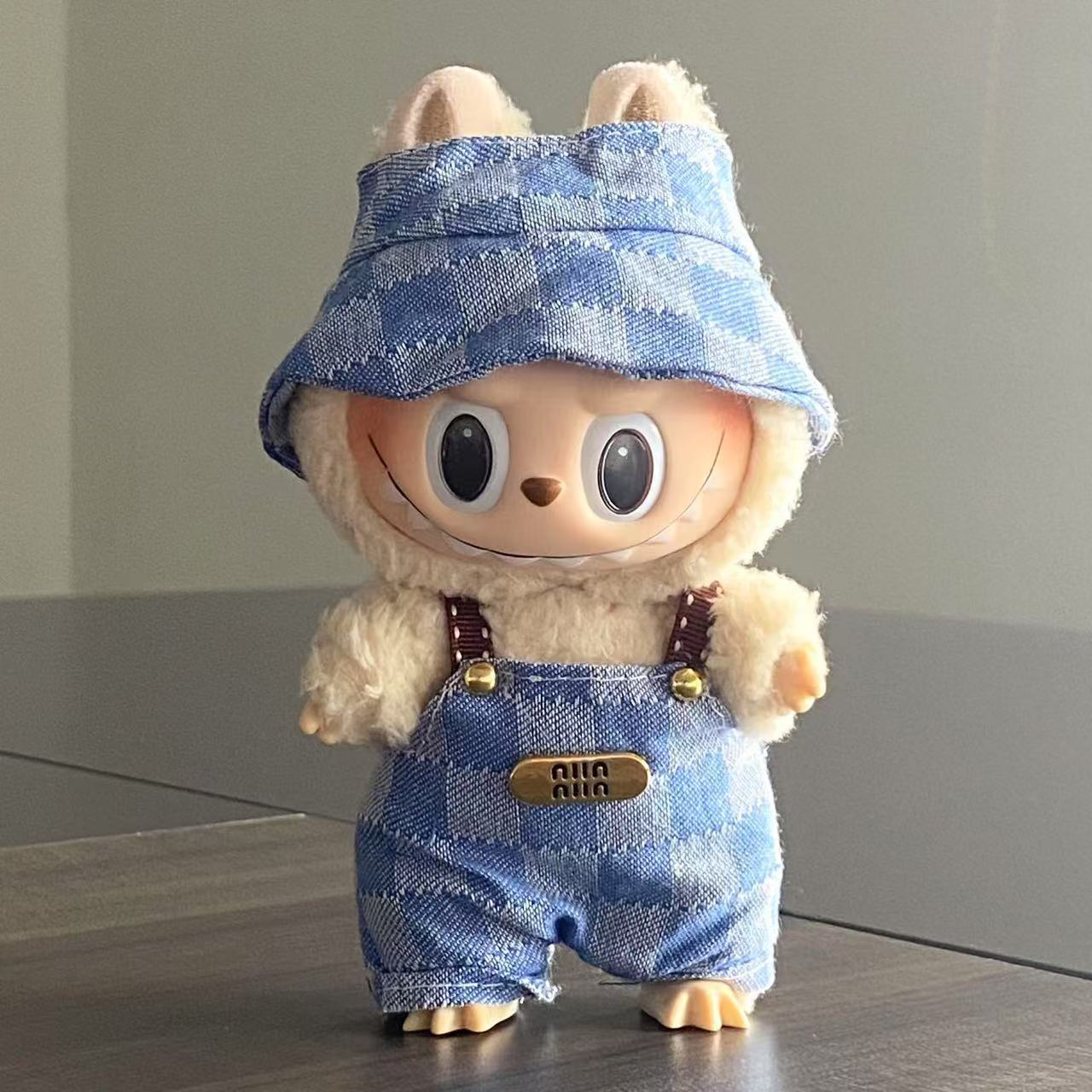 Labubu Doll Clothes Labubu Clothes 17cm First Second Third Generation Plush Vinyl Doll Dress Up Outfit Set 