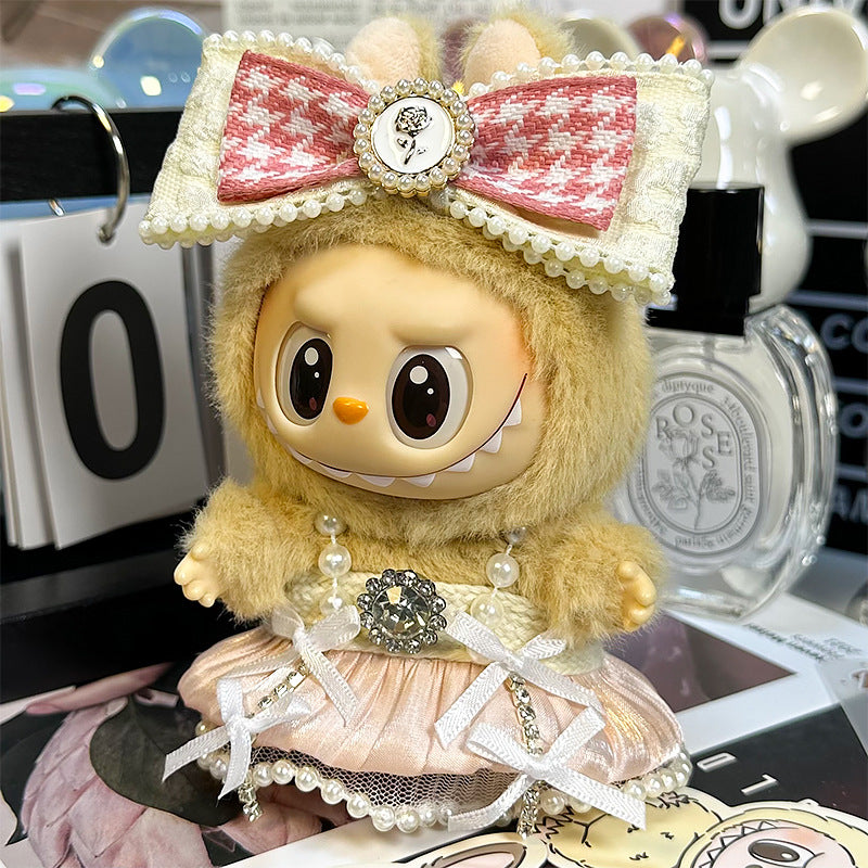 (only-clothes)Only applicable to clothing labubu Sitting Party Baby Clothes First, Second, and Third Generation Blind Box Labubu Baby Clothes Plush