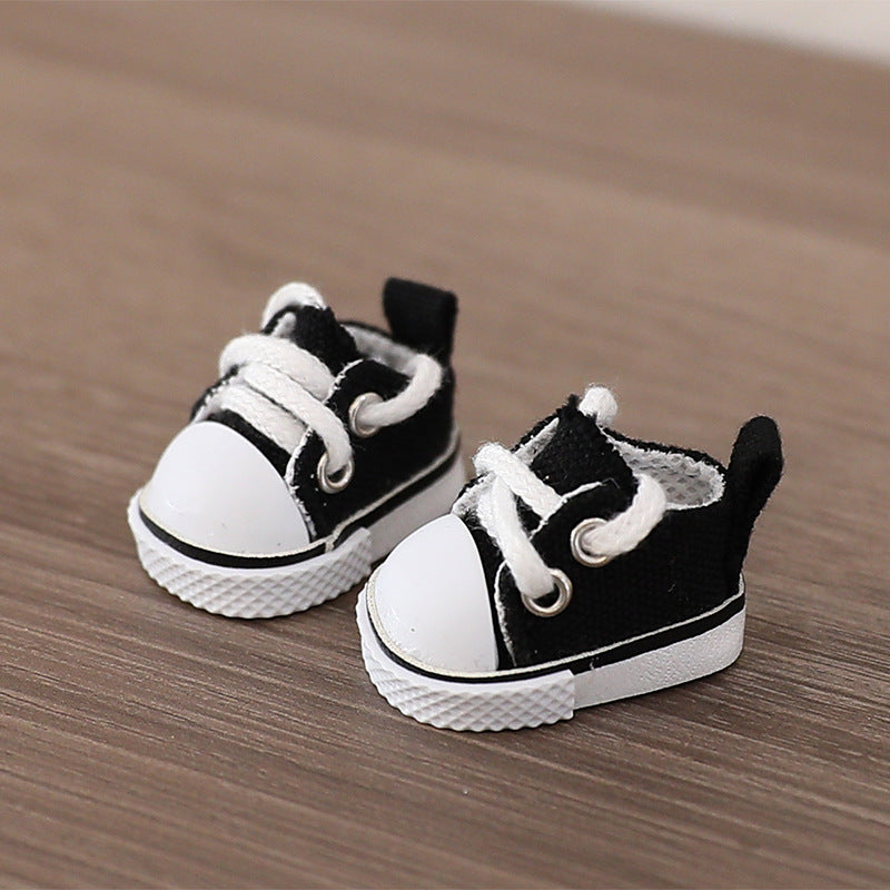 (only-clothes) Suitable for Labubu Doll Shoes Collection First Second Third Generation Keychain Blind Box Labubu Shoes Dress-Up Toy Shoes Only