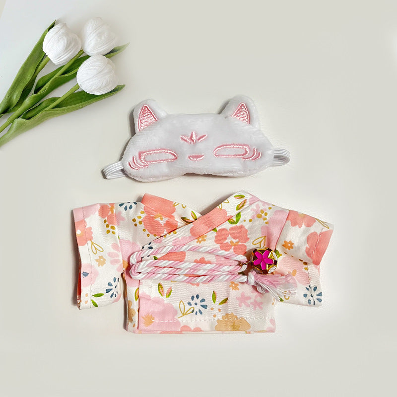 (only-clothes) Only Clothes] 17cm Labubu Labubu First Generation Second Generation Third Generation Cute Fresh Baby Clothes Kimono