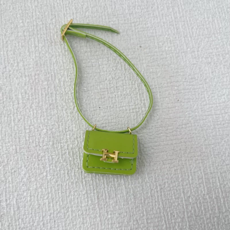 (only-clothes) Only Bag 17cm Labubu First Second Third Generation Decorative Adjustable Bag Cute H Family Bag Doll Accessories