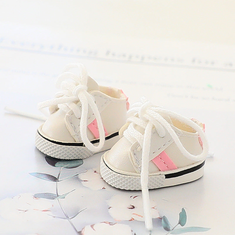 (only-clothes) Suitable for Labubu Doll Shoes Collection First Second Third Generation Keychain Blind Box Labubu Shoes Dress-Up Toy Shoes Only
