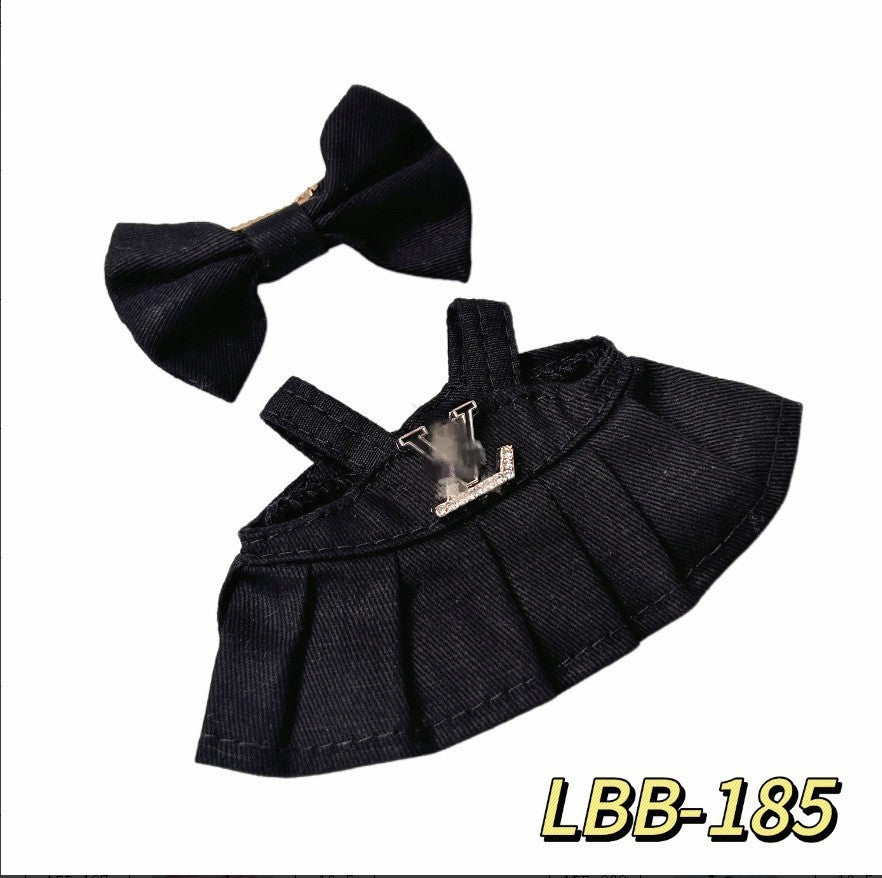 (only-clothes) Only Selling Clothes First Second Third Generation Labubu Clothes Pendant Labubu Doll Clothes Happy Doll Trendy Large Version Set