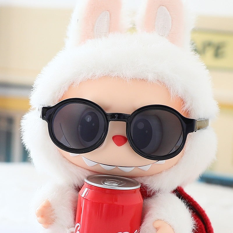 (only-clothes) Suitable for Labubu Doll Shoes Collection First Second Third Generation Keychain Blind Box Labubu Shoes Dress-Up Toy Shoes Only