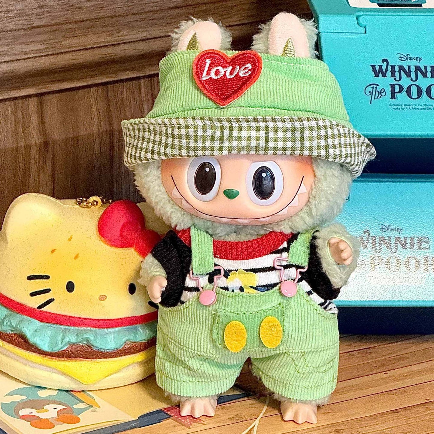 (only-clothes) Suitable for Labubu Sitting Party Baby Clothes First Second Third Generation Labubu Clothing Set Accessories and Peripheral