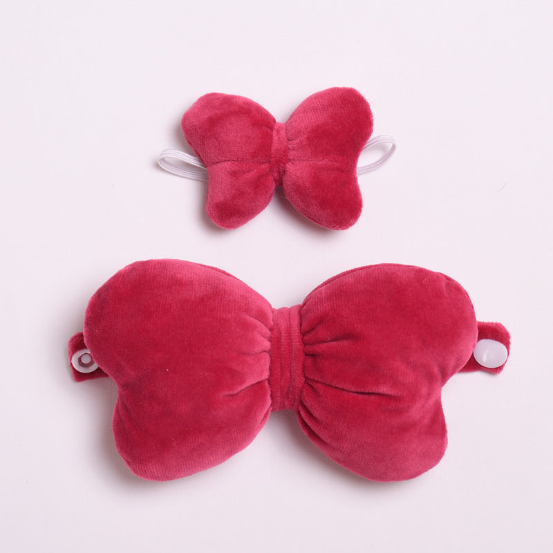 (only-clothes) Labubu First Generation Second Generation Third Generation Baby Clothes Labubu Macaron Sitting Clothes Party Big Bow Set