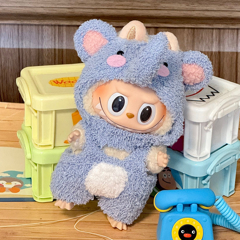(only-clothes) Suitable for Labubu Sitting Party Baby Clothes First Second Third Generation Labubu Clothing Set Accessories and Peripheral