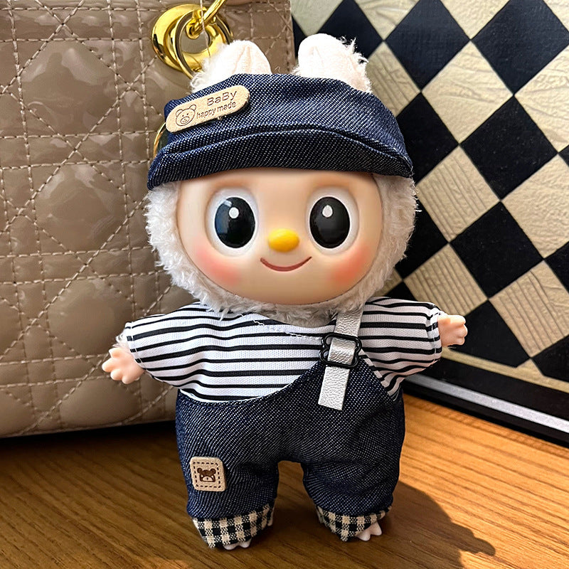 (only-clothes) Suitable for Labubu Sitting Party Doll Clothes First, Second, and Third Generation Blind Box Labubu Doll Clothes Wholesale