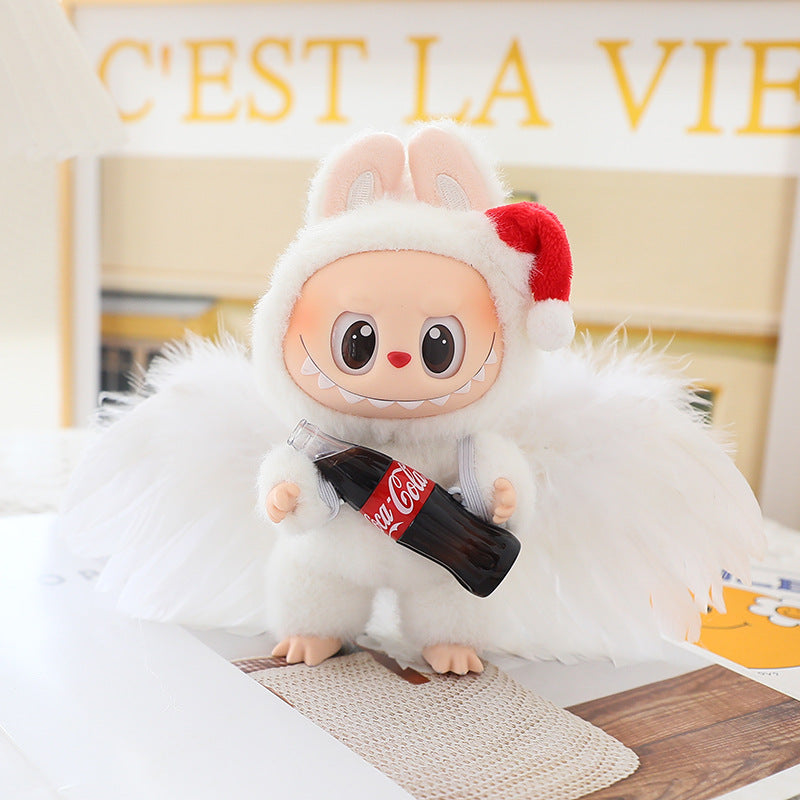 (only-clothes) Suitable for First, Second, and Third Generation Labubu Clothing, Labubu Pendant, Bowknot Baby Clothes Replacement