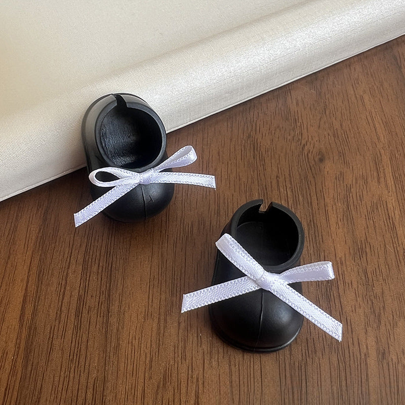 (only-clothes)[Only Boots] Labubu Vinyl Doll Accessories Labubu Dress-Up Party Bow Shoes