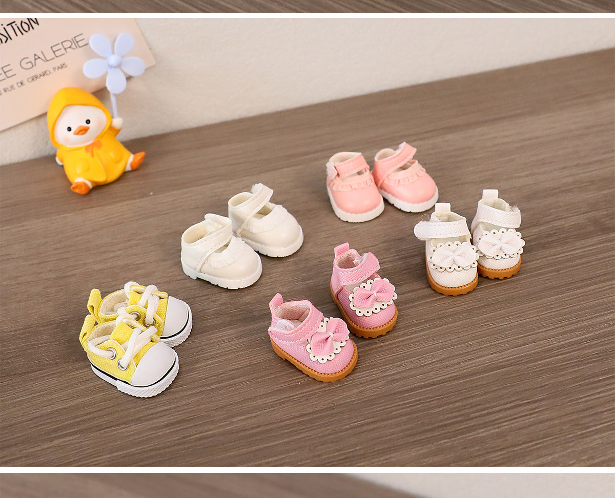 (only-clothes) Suitable for Labubu Doll Shoes Collection First Second Third Generation Keychain Blind Box Labubu Shoes Dress-Up Toy Shoes Only