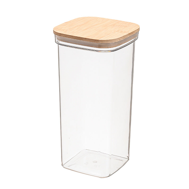 Transparent Labubu Display Box Dustproof Bamboo Wood High Transparency Trendy Toy Cute Bubble Mart Figurine Box Mini Storage Box