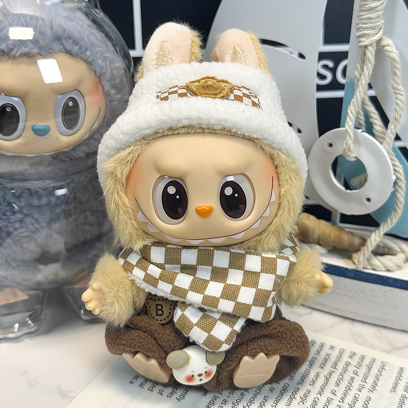 (only-clothes)Only applicable to clothing labubu Sitting Party Baby Clothes First, Second, and Third Generation Blind Box Labubu Baby Clothes Plush