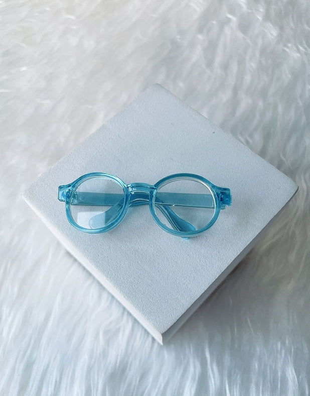 (only-clothes) Manufacturer Supply 6.5CM Glasses Self-Deprecating Bear Glasses Labubu Glasses Cotton Doll Glasses