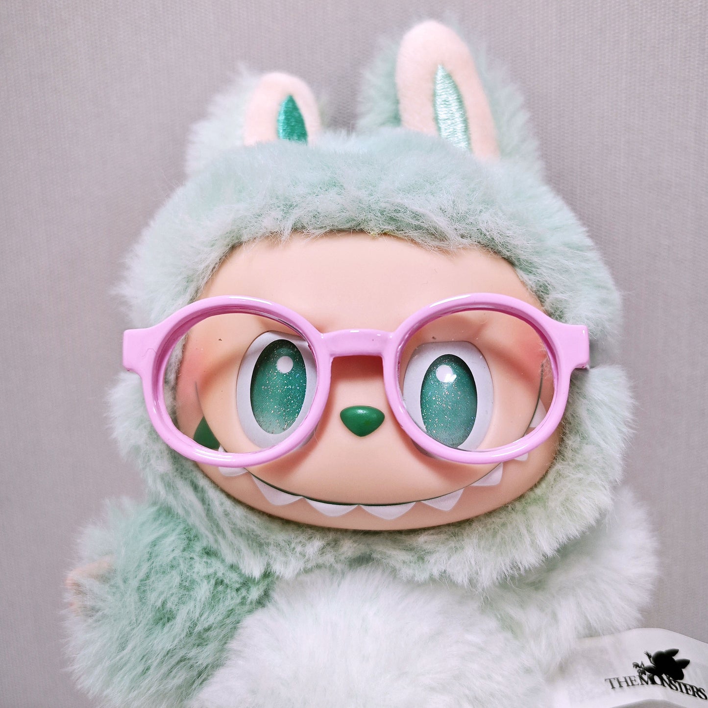 (only-clothes) First Generation Second Generation Third Generation Labubu Glasses Accessories Labubu Transparent Glasses Sunglasses Accessories 15cm 17cm