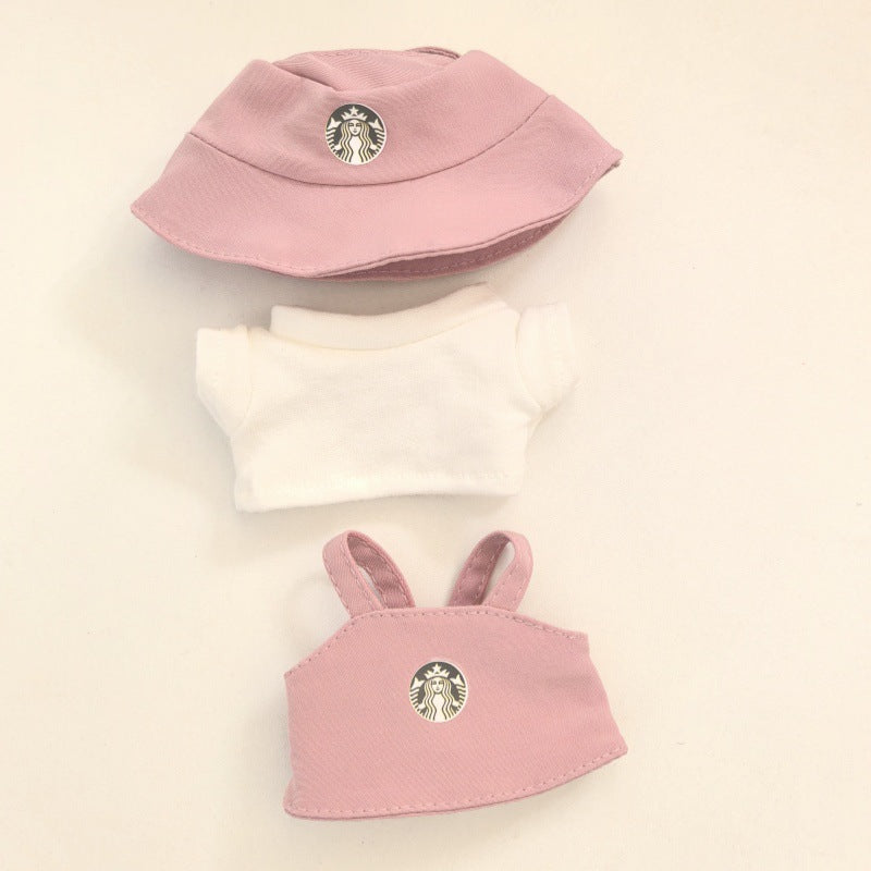 (Only-Clothes) Clothes Only] First, Second and Third Generation Blind Box Automobiles Curtain Cloth Clothes New Work Clothes Suit Labubu Doll Clothes