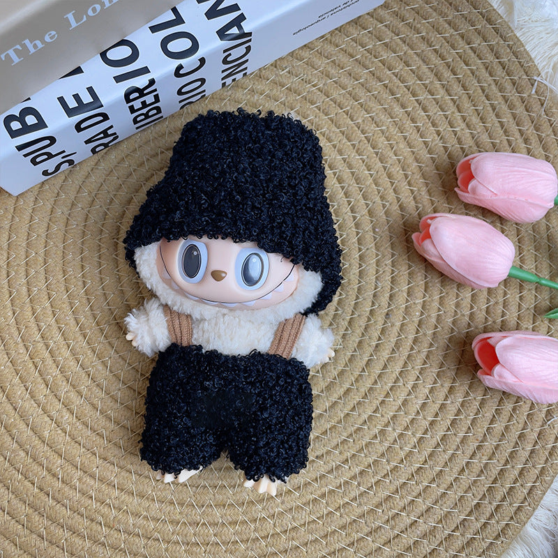 (only-clothes) Labubu Dress-Up Doll Clothes First Second Third Generation Labubu Outfit Replacement 17cm Blind Box Doll Toy Clothes Wholesale